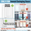 GreaTalent 2PACK Home Security Door Reinforcement Lock Childproof, Add High