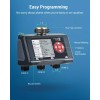 DEWENWILS Sprinkler Timer 3 Zone, 4 Programmable Water Hose Timer