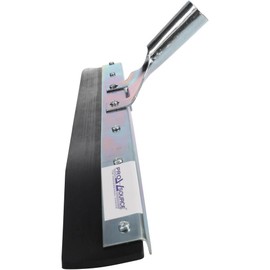 PRO SOURCE 24" Wide Petroleum-Resistant Curved-Blade Floor Squeegee: Taper Handle Connection