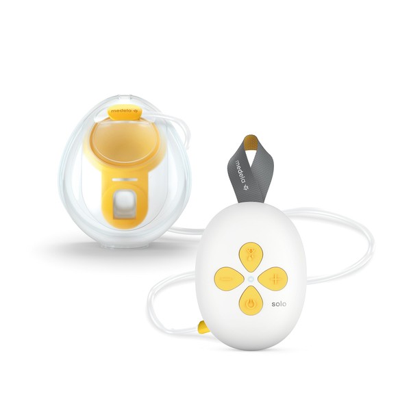Medela Solo Hands-Free Breast Pump | Compact and Intuitive Single Electric Breast Pump