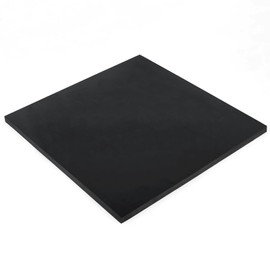 WochiTV Nitrile Rubber Sheet, 3/8" Thick x 12" Widex 12" Long, Buna-N Shore A65 Hardness NBR Pad, Fuel Oil Resistant Rubber Gasket Material, Ideal for Seals, Plumbing, Bumpers DIY Projetcts