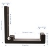 MeetRade Wall Hooks for Hanging Folding Coat Hooks 6 Pack