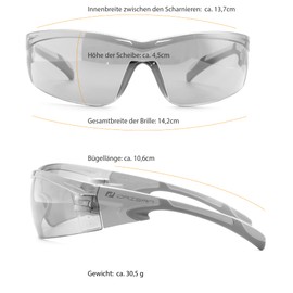 Daisan SafeTRAX Adult Sports Glasses Cycling Glasses Sun Unisex