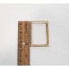 Town Square Miniatures Dollhouse Picture Frames Set of 2 Gold