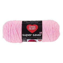 Red Heart Super Saver Yarn 373 Petal Pink