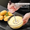 Joyeee Mash Potatoes Masher, Stainless Steel Potato Masher Non Scratch,