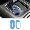 JeCar Light Blue Key Fob Cover Fit for 2015-2019 Dodge