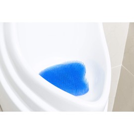 PLITEC Tapete Aromatizante para Mingitorio Seco o Ecologico Antibacterial Biodegradable Anti-Salpicaduras Anti-Splash 60 Días (2 Pzas) (Fresco)