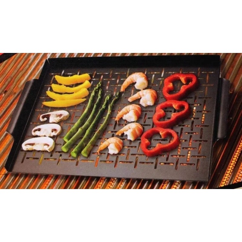 Grill Parrilla Antiadherente Para Bbq Asador Expert Grill