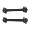 2Pcs RC Car Rear Drive Shaft Metal Rear Dog Bone
