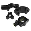 OTOTEC 2 x Universal Motorrad Spiegel schelle Halter Spiegelhalter für