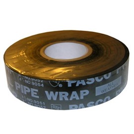 Christy's 02-4122 2-Inch Wide by 100-Feet Long 10ml Thick Gas Pipe Wrap Tape, Black