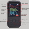 Radiation Detector Black Digital EMF Meter LED Display Handheld RF