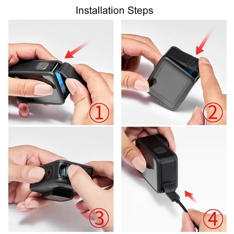 Flip Battery Side Cover for GoPro Hero 11 10 9