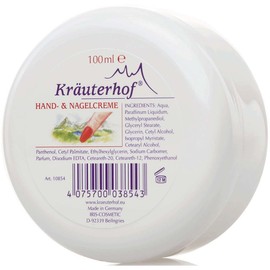 Kräuterhof Hand and Nail Cream 100 ml Tub Pack of 2