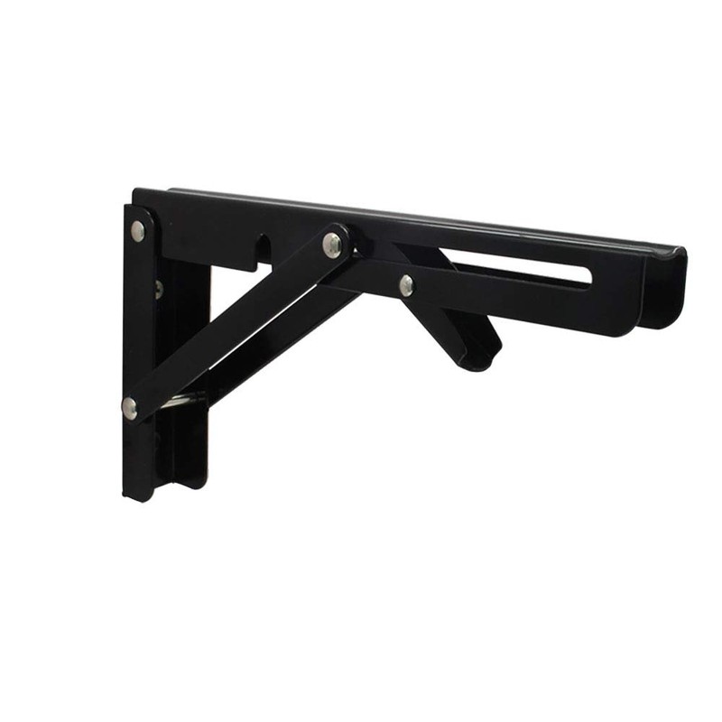 VinBee Shelf Brackets - Metal Folding Shelf Brackets for Home,