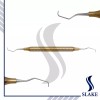 SLAKE German 7 Pcs PERIODONTAL HOLLOW GRACEY CURETTE SET MEDICAL