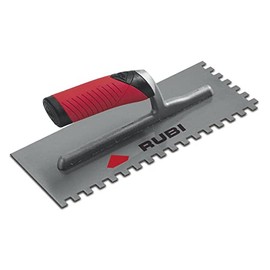11" Jagged Trowel with Open Rubiflex Handle Notches Size: 1/2" x 1/2" (12 x 12 mm)