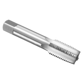sourcing map Hand Taper Tap M27 x 3 Metric Thread Taper Style Taps Straight Flute Screw Tapping Threading Tool High Speed Steel HSS6542