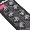 10pcs Hearing Amplifier Open Domes 10MM Silicone Transparent Soft Prevent