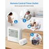 2 Pack Outlet for ISyncPlug Wireless Expandable Outlet Timer, Plug-in