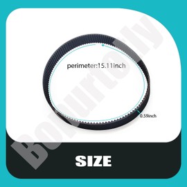 AC-0815 Correa de distribución de compresor de aire para compresor de aire sin aceite, artesano reemplaza los números de pieza CAC-1311, CAC-1342, Dewalt AC-0815