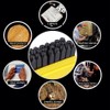 36Pcs Stamping Punch Tool Number(0‑9) Letter (A‑Z‑&amp;) High Carbon Steel