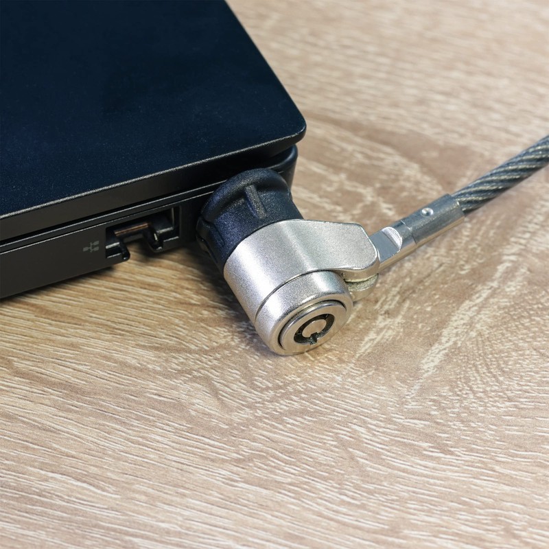 InLine 55703 Notebook Security Lock with Keys (4.4 mm x