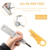 1pcs Professional Ethernet Punchdown Tool,Down Tool, Cable Impact Terminal Insertion