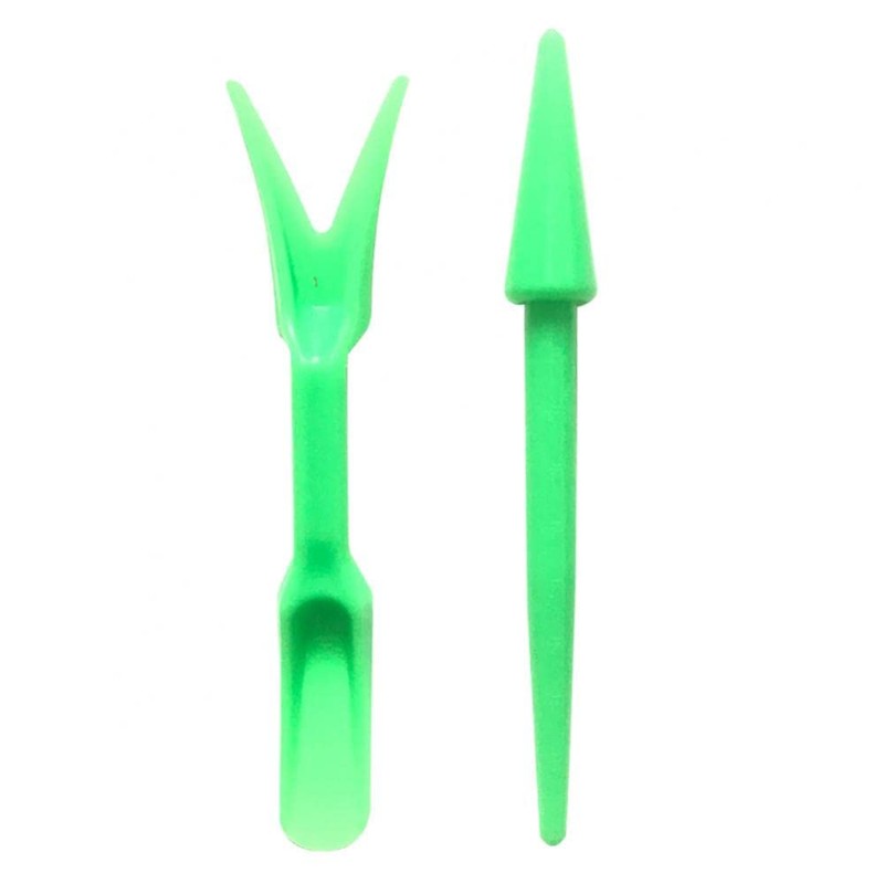 (2pcs/Set) Garden Plastic Seeds Widger Seedlings Dibber Sowing Tools Transplanting