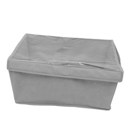 Ciieeo Wardrobe Storage Box Clothes Storage Container Closet Organizer System Clothes Storage Case Storage Cube Bins Toy Storage Bins Bedroom Clothes Organizer Clothes Storage Bin Grey