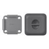 SONGMICS Floor Bracket for Side Awning Posts, Metal Plate with