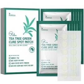 Rokkiss Tea Tree Green Cure Spot Patch 120 Patches / rokkiss 티트리 그린 큐어 스팟 패치 120매입