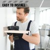 Zonon 2 Pcs Extra Wide Wall Mounted Tool Rack for