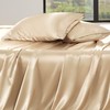 Bedsure Satin Sheets - Similar to Silk Bedsheets, 4-Piece Luxury