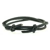 (set of 2) Adjustable 3.0mm Thick Leather Cord Surf Bracelet