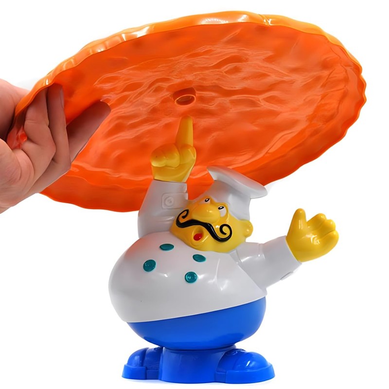 Trisquirrel Topple Pizza Game,Tabletop Balancing Pizza Toy, Poppa's Pizza Pile-Up