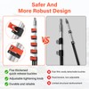 5-24FT Telescoping Extension Pole,Reach 30FT Extension Pole