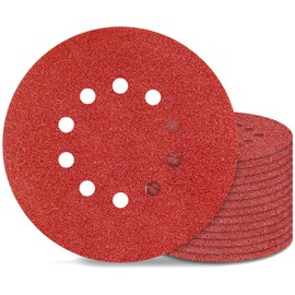 9 Inch 10 Holes Sanding Disc 60 Grit Drywall Sandpaper 15pcs for Popcorn Ceiling Sander Pads