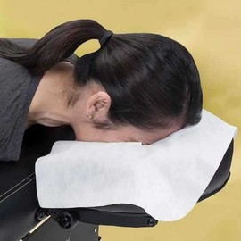 Disposable Beauty Massage Bed Head Cover Pad Sheet 200 sheets 2ea