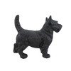 Things2Die4 Cast Iron Scottish Terrier Dog Statue Black Enamel Scottie