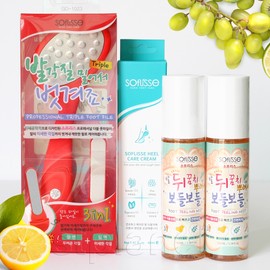 Sopris Triple Footpile Foot Care Set / 소프리스 트리플 풋파일 풋케어 세트