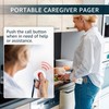 SYNLETT Wireless Caregiver Pager System With 2 Call Buttons And