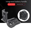 L Bracket Quick Release Plate Vertical Shooting with Battery Grip