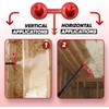 ixirpro Mega Red Nozzle 6 Pack (1-2)(Vertical-Horizontal) for Spray Foam