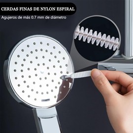Paquete de 30 Cepillos de Limpieza para Cabezal de Ducha, Cepillo para Polvo de Limpieza para Cabezal de Ducha Antiobstrucción, Limpia Fácilmente Grietas, Ideal para Teléfonos Móviles, Teclados, etc