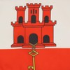 Gibraltar Flag 18'' x 12'' cords - Gibraltarian SMALL flags