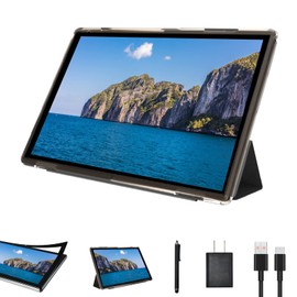 NOVOJOY Tablet 10 Inch Tablet with Case Screen Flim Stylus, Android 11 Tablets, 32GB ROM 2GB RAM, Quad-core Processor, 6000mah Battery, 1280x800 IPS HD Touchscreen, 8MP Camera Tablets.