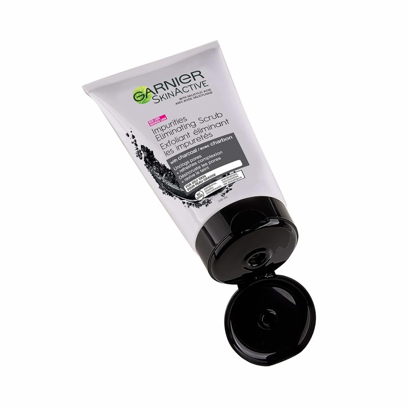 Garnier SkinActive Charcoal Blackhead Removal Scrub 5oz (150mL) 1 count