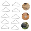 Gatuida 60pcs Wear Resistant Trampoline Parts Professional Triangle Buckles for